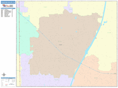 Fountain Valley Digital Map Color Cast Style